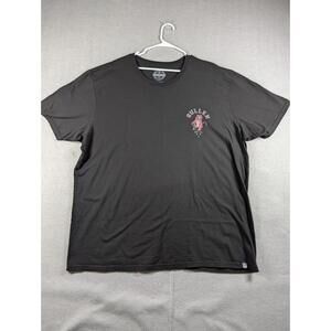 Sullen Art Co Mens 4XL Black Graphic Skull Bengals Collab Tee Tattoo Streetwear